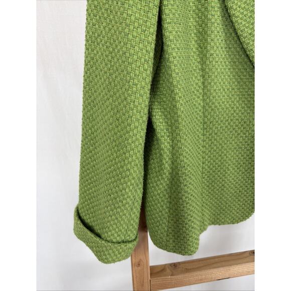 Vintage Y2K Jones New York Green Cuffed Sleeve Blazer #1332 Size XL - Picture 2 of 4